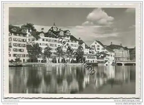 Zürich - Schipfe - Foto-AK Grossformat