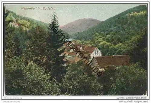 Thale-Wendefurth im Bodetal 1907