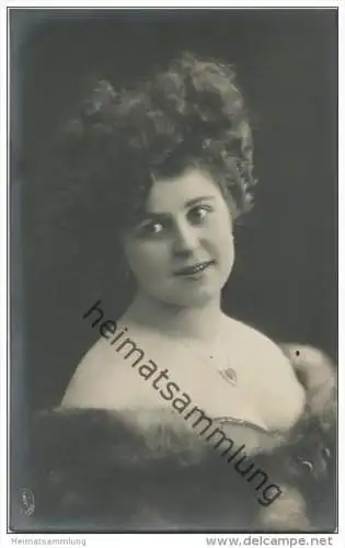 Junge Frau - jeune femme - Verlag CAES Dresden gel. 1909