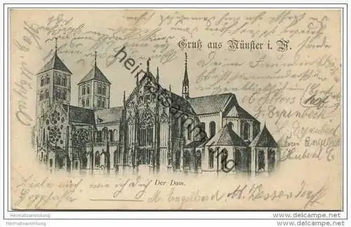 Gruss aus Münster in Westfalen - Der Dom