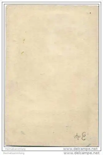 Abessinien - National Flagge - keine Ansichtskarte Grösse ca. 14 X 9 cm etwa 1920 handgemalt auf dünnem Karton