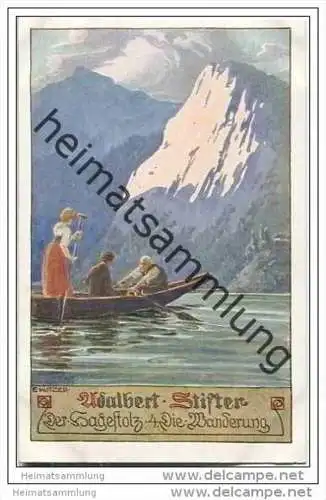 Adalbert Stifter - Ernst Kutzer - Der Hagestolz - 4. Die Wanderung - Ostmark - Bund deutscher Österreicher Nr. 32