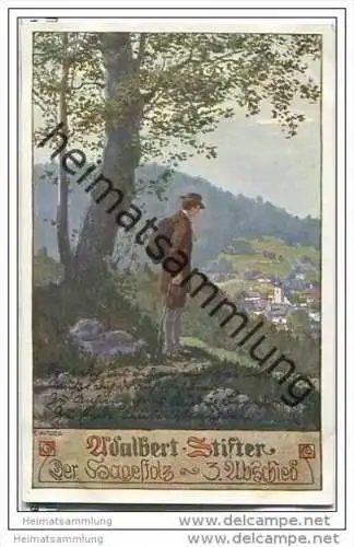 Adalbert Stifter - Ernst Kutzer - Der Hagestolz - 3. Abschied - Ostmark - Bund deutscher Österreicher Nr. 26