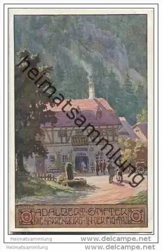 Adalbert Stifter - Ernst Kutzer - Die Harrenburg - In der Fichtau - Ostmark - Bund deutscher Österreicher Nr. 109