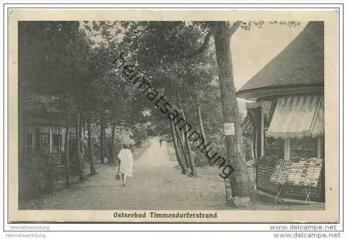 Timmendorfer Strand - Kiosk - Ansichtskartenstand