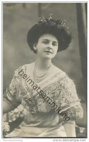 Junge Frau mit Perlenkette - Verlag RPH (Rotophot Berlin) 2160/2 gel. 1908