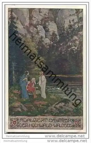 Adalbert Stifter - Ernst Kutzer - Der Hochwald - Waldsee - Ostmark - Bund deutscher Österreicher Nr. 105