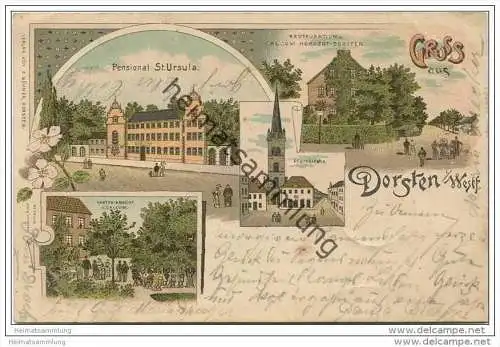 Dorsten - Pensionat St. Ursula - Restauration Calcum Hervert-Dorsten - Pfarrkirche