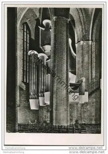 Hannover - Evangelisch Lutherische Marktkirche - Orgel erbaut 1952/54 - Foto-AK-Grossformat