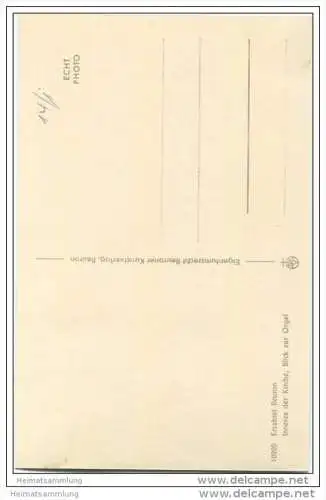 Beuron - Erzabtei Kirche - Orgel - Foto-AK