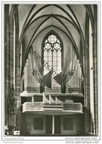 Frankfurt a. M. - Kath. Dompfarramt - Die neue Orgel im Kaiserdom - 72 Register - Foto-AK-Grossformat