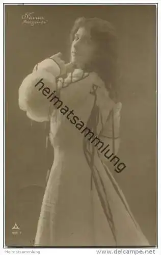 Geraldine Farrar als Marguerite - US-amerikanische Opernsängerin (Sopran) - Foto-AK - Verlag P. Hagelberg Berlin 4116/1