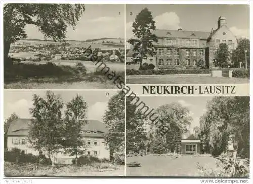 Neukirch Lausitz - Foto-AK Grossformat - Verlag Bild und Heimat Reichenbach gel. 1978