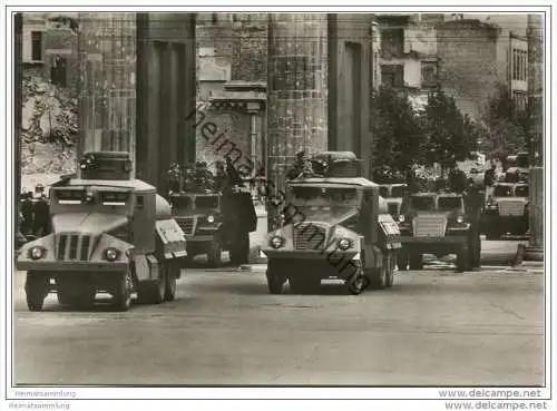 Berlin - Brandenburger Tor - Foto-AK Grossformat