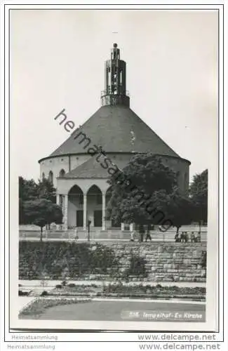 Berlin-Tempelhof - Evangelische Kirche - Foto-AK 50er Jahre