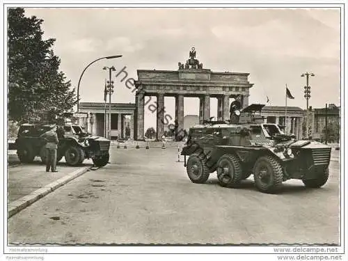Berlin - Brandenburger Tor - Foto-AK Grossformat
