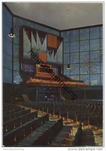 Berlin - Kaiser-Wilhelm-Gedächtniskirche - Schuke-Orgel