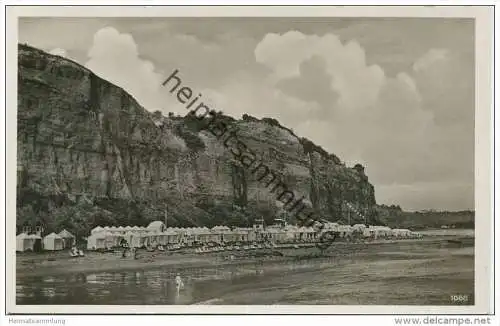 Isle of Wight - Ventnor - Badestrand - Foto-AK