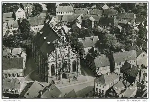 Bückeburg - Fliegeraufnahme - Foto-AK