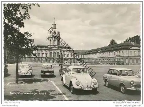 Berlin - Charlottenburger Schloss - Foto-AK Grossformat