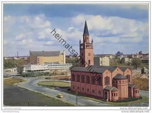 Berlin-Tiergarten - Philharmonie und St. Matthäus-Kirche - AK-Grossformat