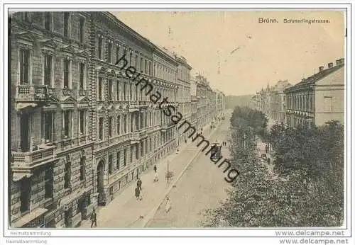 Brno - Brünn - Schmerlingstrasse 1910