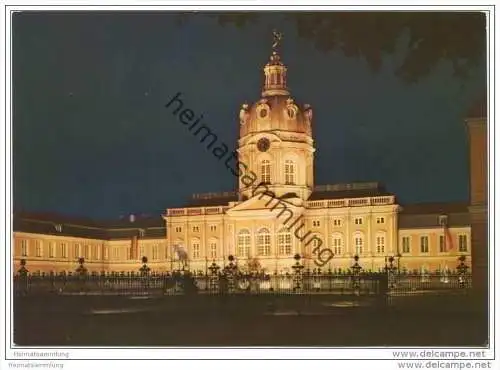 Berlin - Charlottenburger Schloss - AK Grossformat