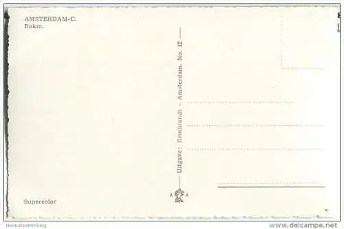 Amsterdam - Rokin - Foto-AK 50er Jahre