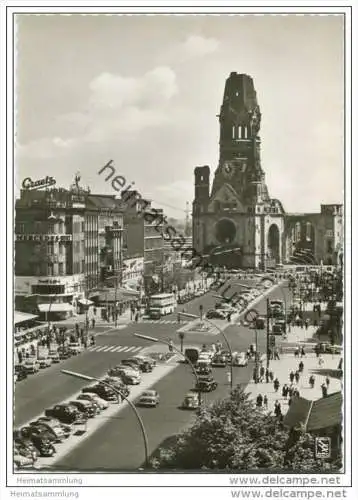 Berlin-Charlottenburg - Kurfürstendamm - Foto-AK Grossformat 50er Jahre