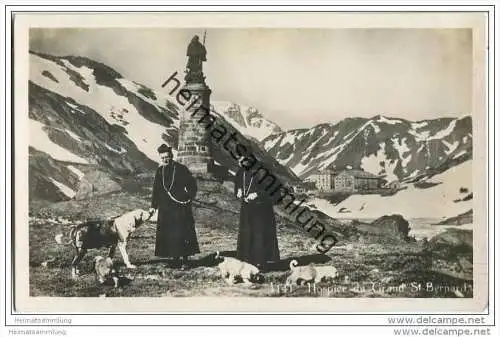 Hospice du Grand St. Bernard - Foto-AK