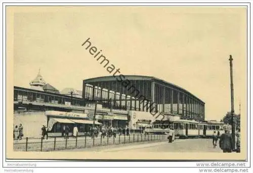 Berlin-Charlottenburg - Bahnhof Zoologischer Garten 1952