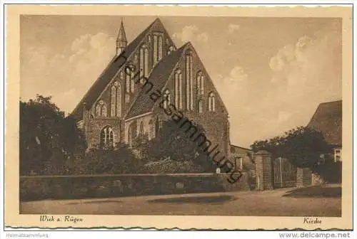 Wiek - Kirche - Verlag Otto E. Thämlitz Wiek 1930