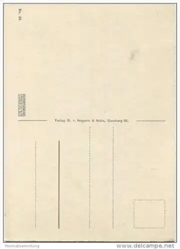 Hamburg - Nicolai-Kirche - AK Grossformat - Verlag H. v. Seggern &amp; Sohn Hamburg