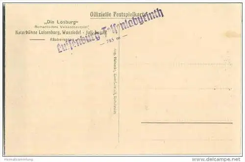 Wunsiedel - Naturbühne Luisenburg - Die Losburg