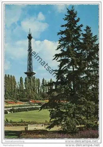 Berlin - Funkturm mit Sommergarten - AK Grossformat