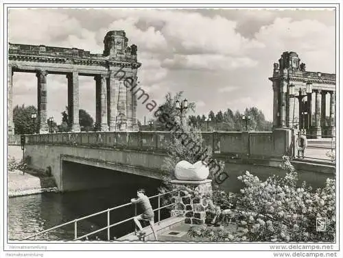 Berlin - Charlottenburger Brücke - Foto-AK Grossformat