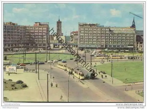 Berlin - Alexanderplatz - AK Grossformat 60er Jahre