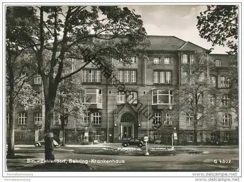 Zehlendorf - Behring-Krankenhaus - Foto-AK Grossformat