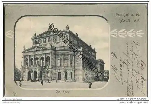Frankfurt - Opernhaus