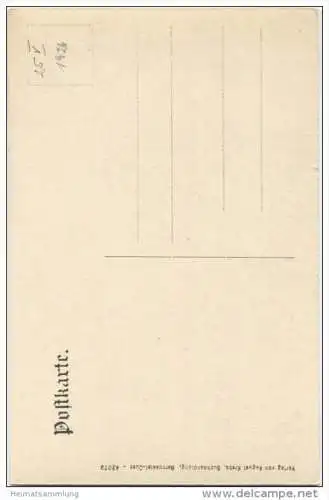 Berncastel - Haus alte Römerstrasse N° 45 - Künstlerkarte J. Gaar - Verlag August Krebs Buchhandlung Berncastel-Cues 20e