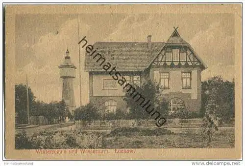 Lüchow - Winterschule - Wasserturm