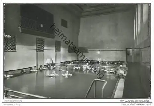 Leukerbad - Hallenbad Grands Bains - Foto-AK