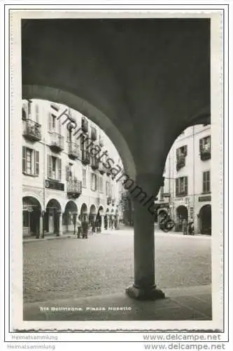 Bellinzona - Piazza Nosetto - Cinema Ristoriante Cervo - Foto-AK