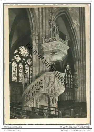 Freiburg - Münster - Kanzel - Foto-AK