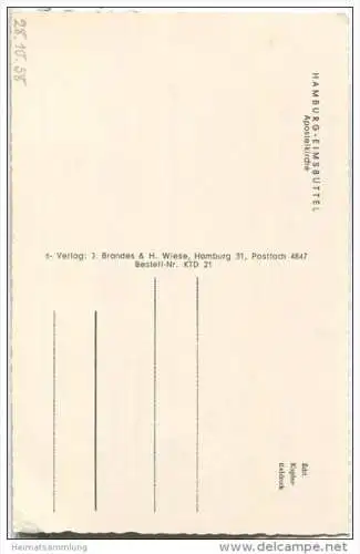 Hamburg-Eimsbüttel - Apostelkirche