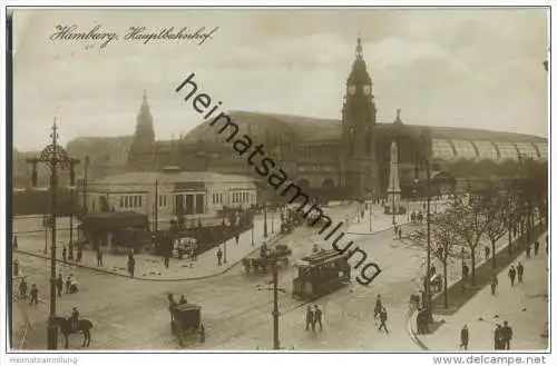 Hamburg - Hauptbahnhof - Straßenbahn