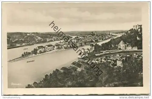 Passau - Foto-AK - Trinks &amp; Co. Leipzig