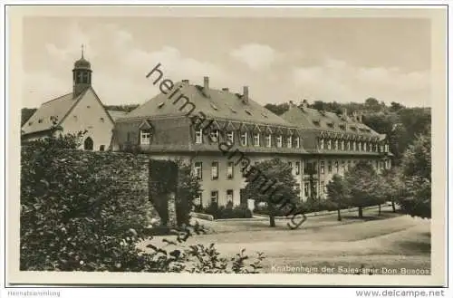 Diözesan-Knabenheim Marienhausen - Knabenheim der Salesianer Don Boscos - Foto-AK 30er Jahre