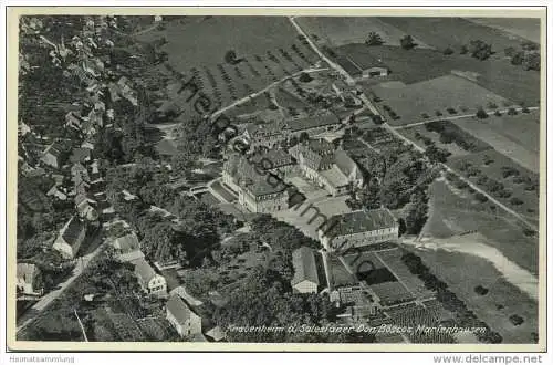 ulhausen - Marienhausen - Knabenheim der Salesianer Don Boscos - Fliegeraufnahme 30er Jahre - Verlag Roeßler &amp; Co.