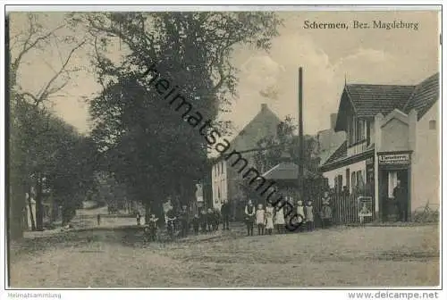 Schermen - Fleischereimaterialwarenhandlung - Bahnpost